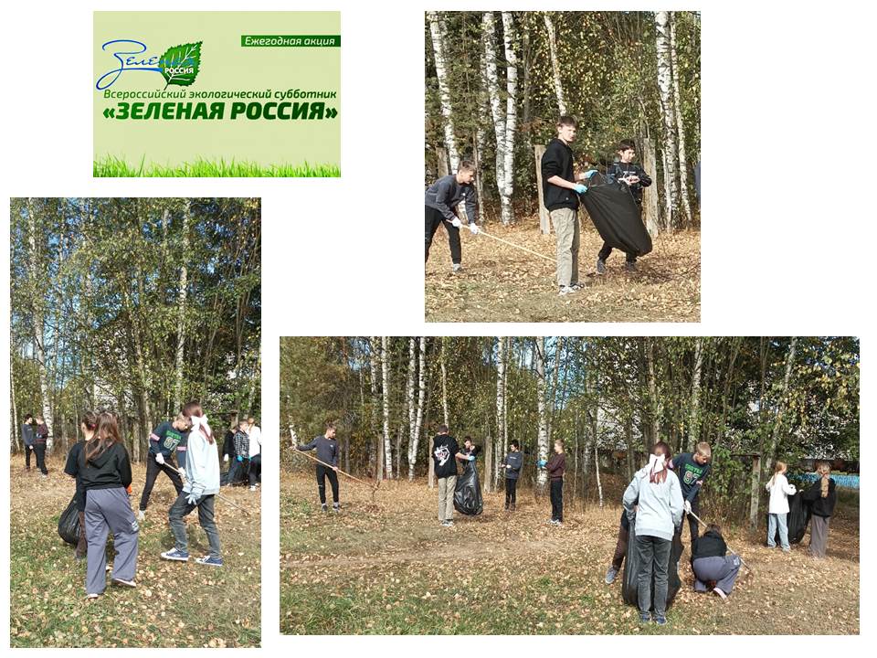 Всероссийский экологический субботник «Зеленая Россия».